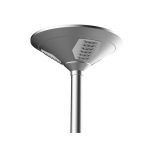 EK-SGL-04 इंटिग्रेटेड 20w 30w 50w सोलर गार्डन लाइट