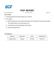 LD05 IK09 प्रमाणपत्र